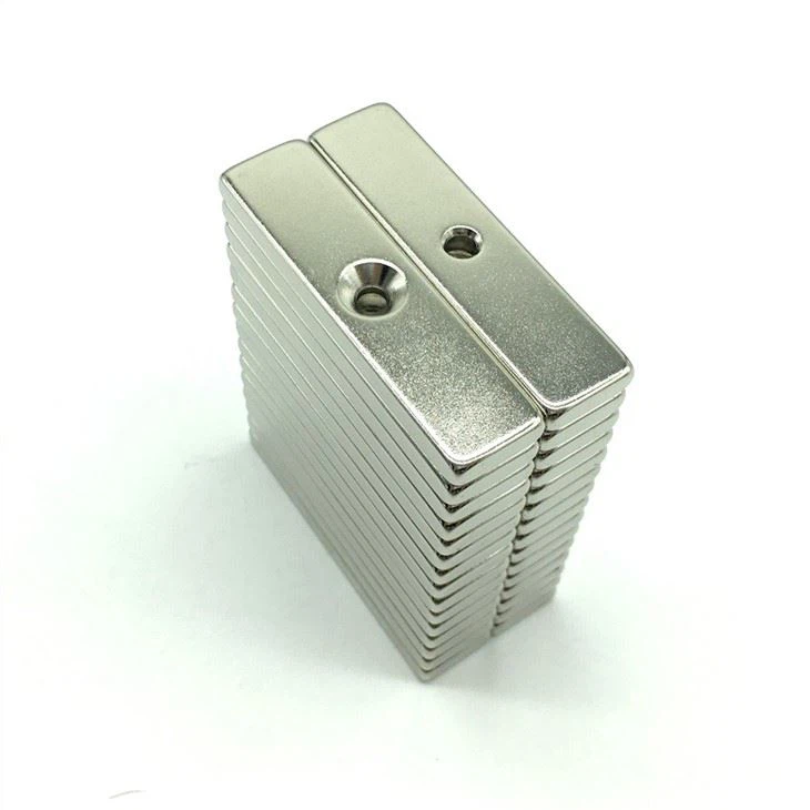 Block Magnet With Countersunk